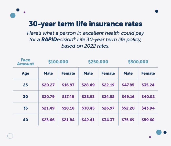 Term Life Insurance Rates